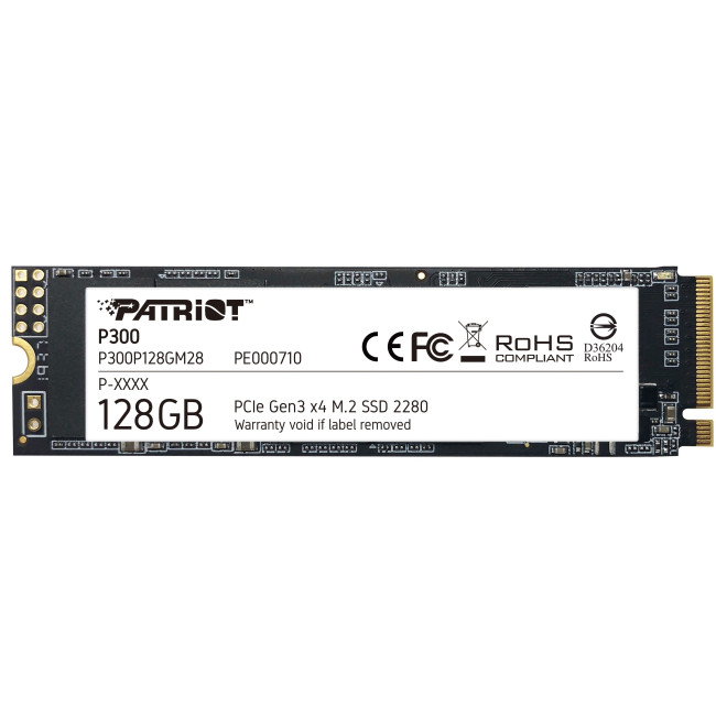 SSD накопитель PATRIOT P300 128 GB (P300P128GM28)