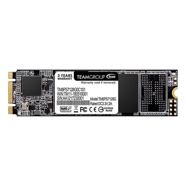 SSD  128GB Team MS30 M.2 2280 SATAIII TLC (TM8PS7128G0C101)-