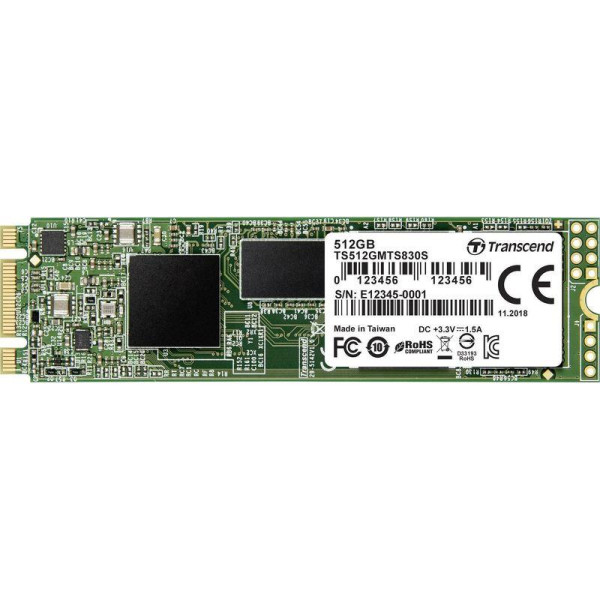 SSD накопитель Transcend MTS830S 512 GB (TS512GMTS830S)