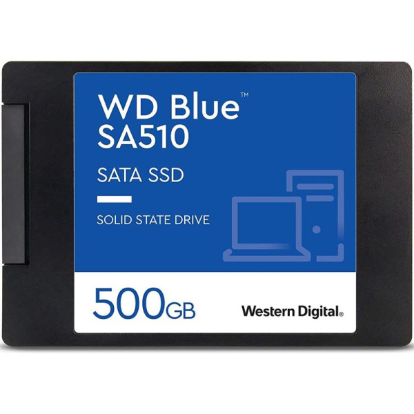 SSD  500GB WD Blue 2.5" SATAIII 3D TLC (WDS500G3B0A)