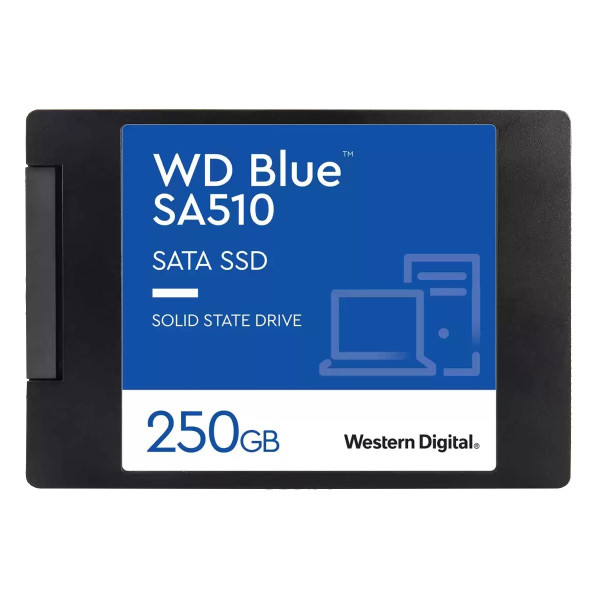 Жесткий диск SSD WD Blue SA510 250 GB (WDS250G3B0A)