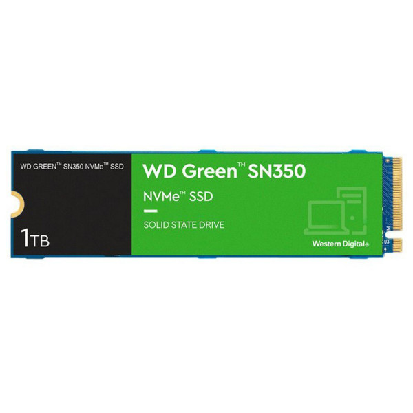 SSD 1TB WD Green SN350 M.2 2280 PCIe 3.0 x4 3D QLC (WDS100T3G0C)