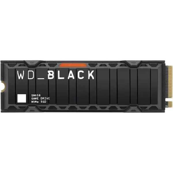 SSD 1TB WD Black SN850 M.2 2280 PCIe 4.0 x4 3D QLC with Heatsink (WDBAPZ0010BNC-WRSN)