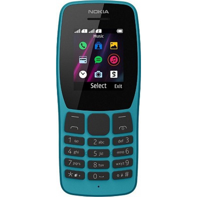 Nokia 110 Dual Sim 2019 Blue (16NKLL01A04) (UA)