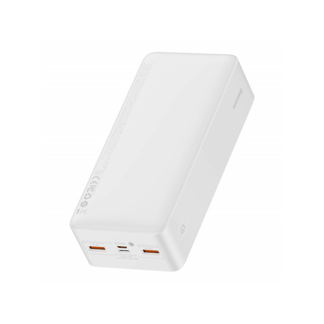 Портативное зарядное устройство (Power Bank) Baseus Bipow Digital Display 20W 30000mAh White (PPBD050402)