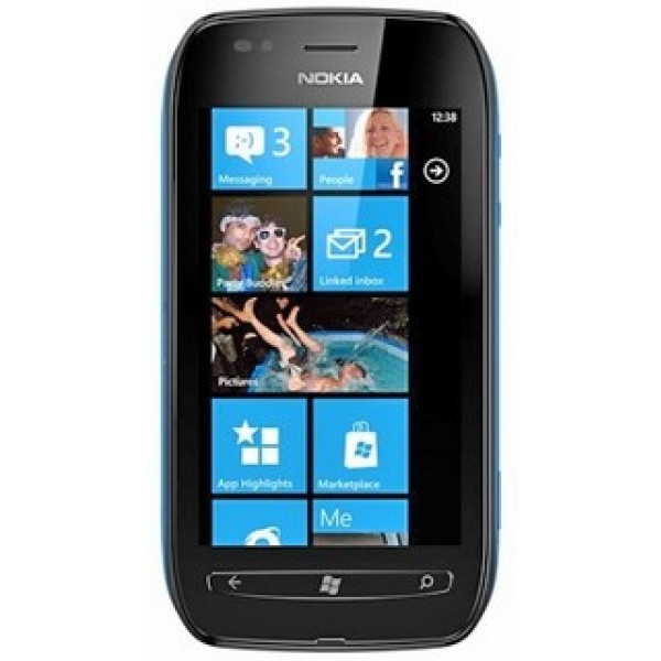 Смартфон Nokia Lumia 710 (Black Cyan)