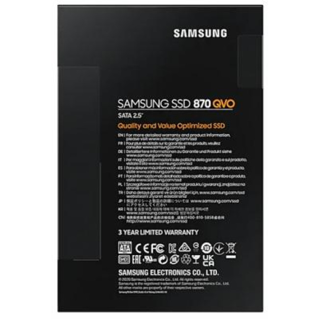 Samsung 870 QVO 1 TB (MZ-77Q1T0BW)