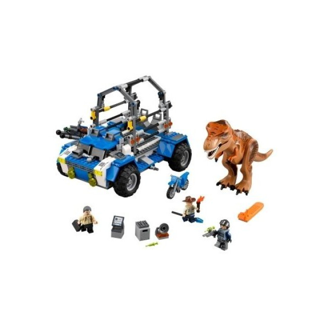 Блочный конструктор LEGO Jurassic World Охотник на Тираннозавров (75918)