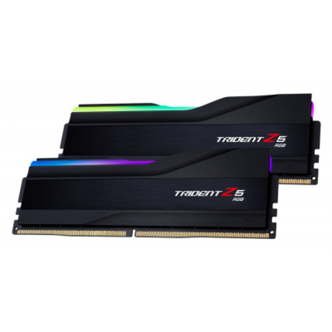 Модуль памяти G.Skill DDR5 32GB (2x16GB) 6000 MHz Trident Z5 RGB Black (F5-6000J4040F16GX2-TZ5RK)