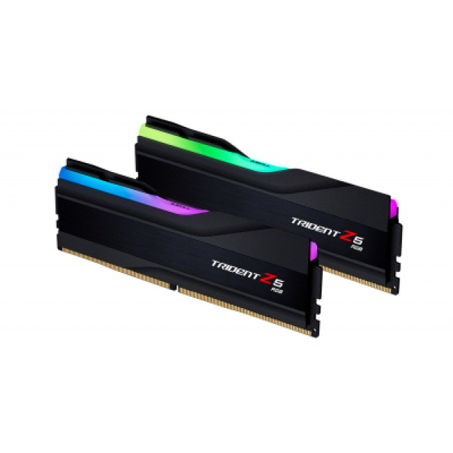 Модуль памяти G.Skill DDR5 32GB (2x16GB) 6000 MHz Trident Z5 RGB Black (F5-6000J4040F16GX2-TZ5RK)