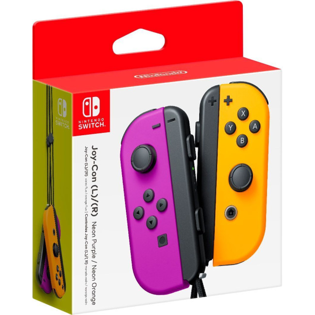 Nintendo Joy-Con Purple Orange Pair (45496431310)