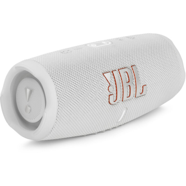 Портативная водонепроницаемая Bluetooth-колонка JBL Charge 5 White (JBLCHARGE5WHT)