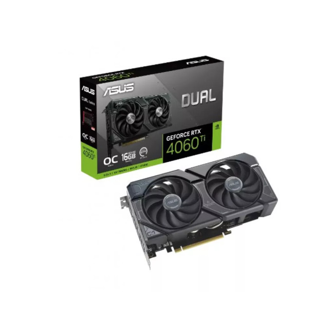 Asus GeForce RTX4060Ti 16Gb DUAL OC (DUAL-RTX4060TI-O16G)