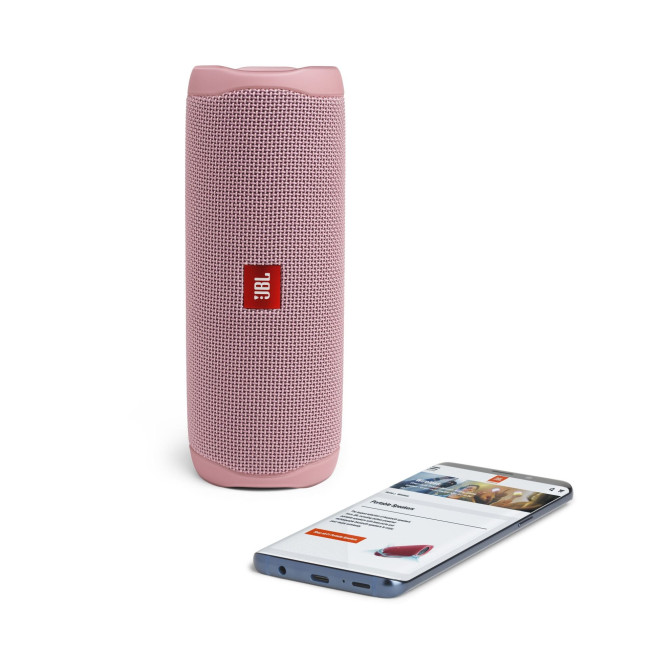 Портативная колонка JBL Flip 5 PINK(JBLFLIP5PINK)