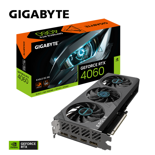 Gigabyte GeForce RTX 4060 8GB EAGLE OC: High Performance Graphics Card