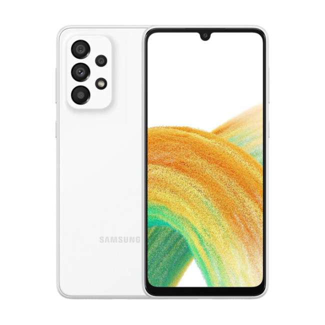 Смартфон Samsung Galaxy A33 5G 6/128GB White (SM-A336BZWG)