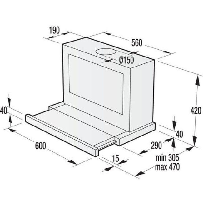 Вытяжка Gorenje BHP623E8X