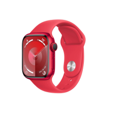 Apple Watch Series 9 GPS + Cellular 41mm PRODUCT RED Alu. Case w. PRODUCT RED Sport Band - S/M (MRY63)