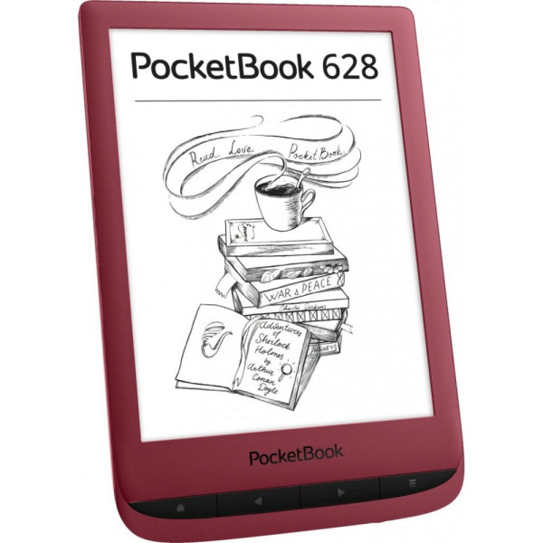 PocketBook 628 Touch Lux 5, Ruby Red (PB628-R-WW)