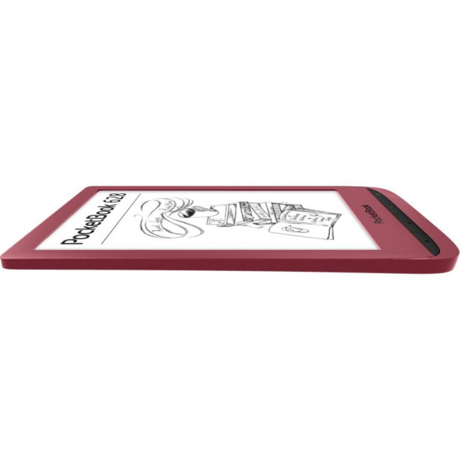 Электронная книга PocketBook 628 Touch Lux 5, Ruby Red (PB628-R-WW)