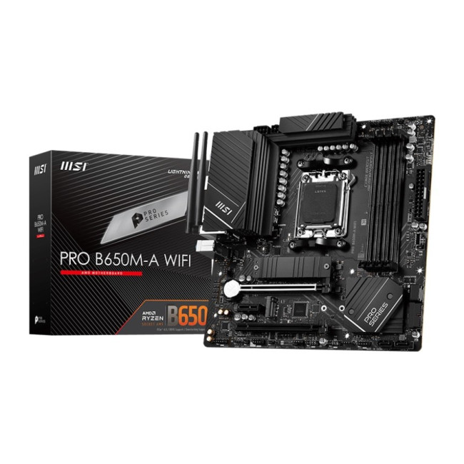 MSI Pro B650M-A WIFI Socket AM5