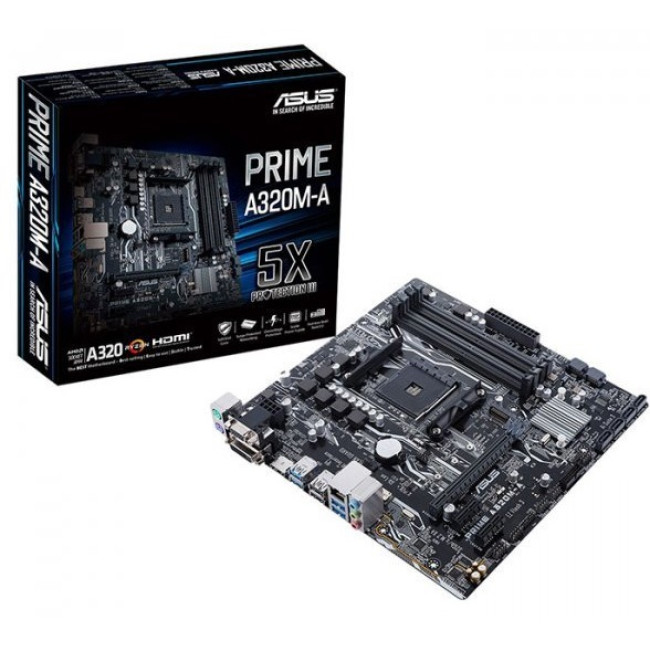 Материнська плата Asus Prime A320M-A Socket AM4