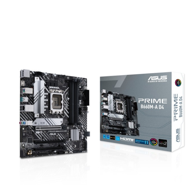 Материнська плата Asus Prime B660M-A D4 Socket 1700