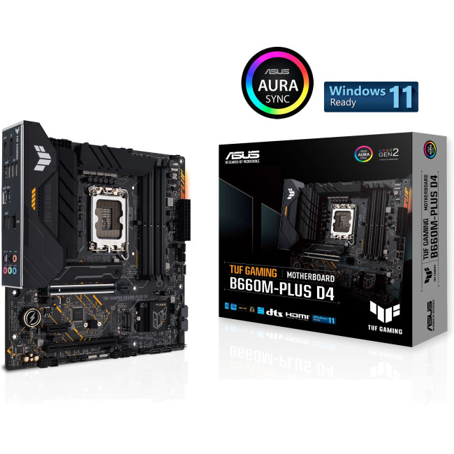 Материнська плата Asus TUF Gaming B660M-Plus D4 Socket 1700