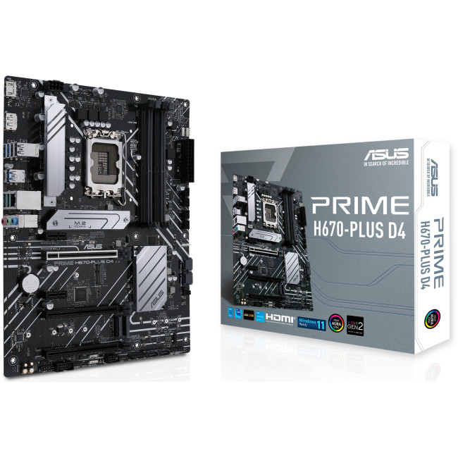 Материнська плата Asus Prime H670-PLUS D4 Socket 1700