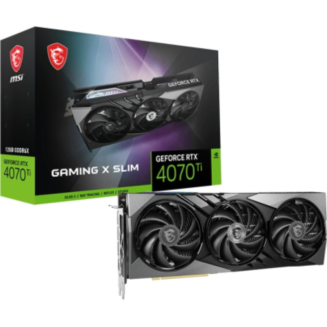 MSI GeForce RTX4070Ti 12Gb GAMING X SLIM TRIO (RTX 4070 Ti GAMING X SLIM 12G)