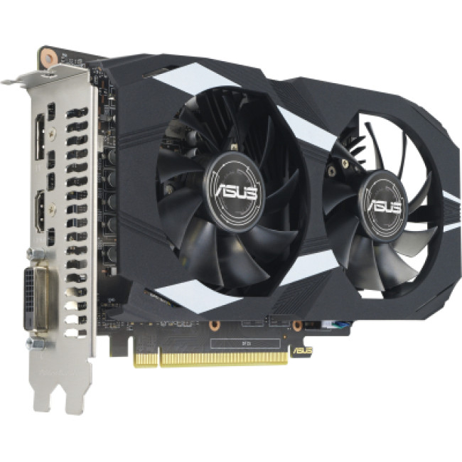 Видеокарта Asus GeForce GTX1650 4096Mb DUAL OC D6 P EVO (DUAL-GTX1650-O4GD6-P-EVO)