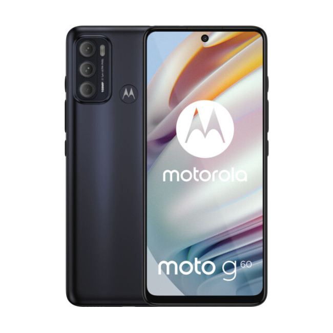 Смартфон Motorola G60 6/128GB Moonless Black (PANB0027PL)