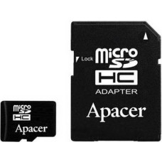 Apacer 32 GB microSDHC Class 10 UHS-I + SD adapter AP32GMCSH10U1-R
