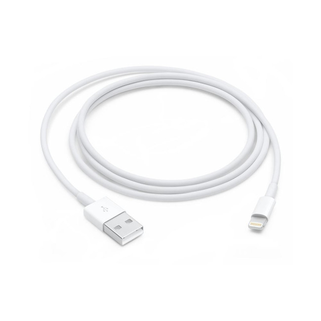 Кабель для заряджання та синхронізації пристроїв Lightning Apple Lightning/USB 1m (MQUE2)