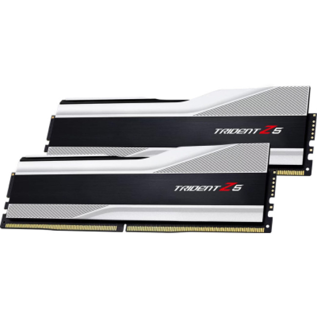 Модуль памяти G.Skill 64 GB (2x32GB) DDR5 6000 MHz Trident Z5 Silver (F5-6000J3238G32GX2-TZ5S)