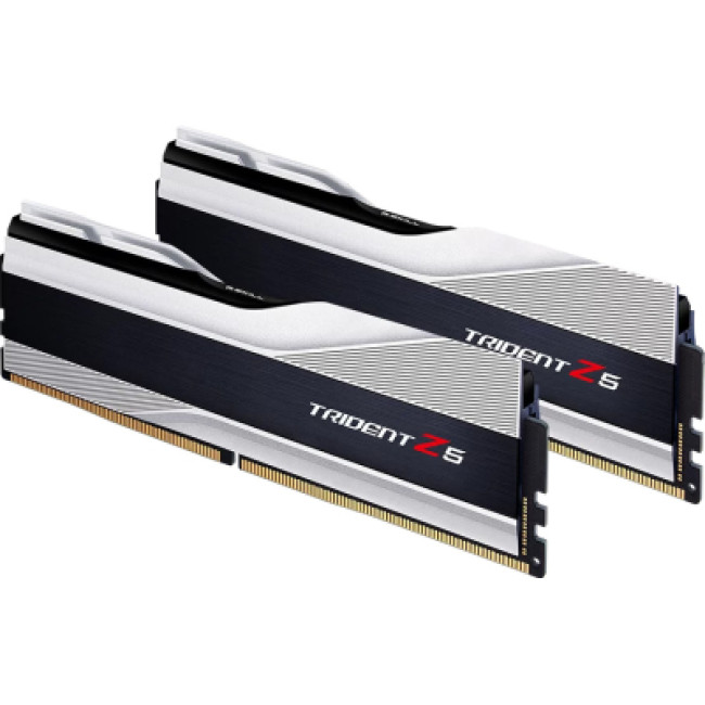 Модуль памяти G.Skill 64 GB (2x32GB) DDR5 6000 MHz Trident Z5 Silver (F5-6000J3238G32GX2-TZ5S)