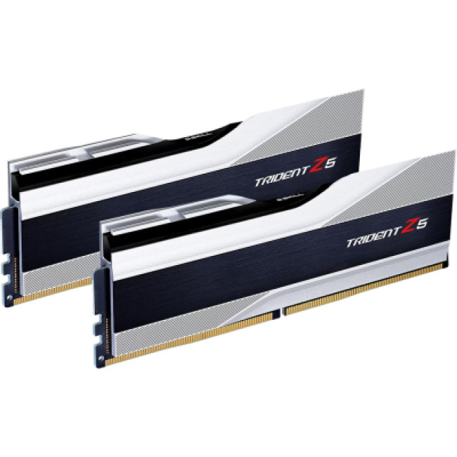 Модуль памяти G.Skill 64 GB (2x32GB) DDR5 6000 MHz Trident Z5 Silver (F5-6000J3238G32GX2-TZ5S)