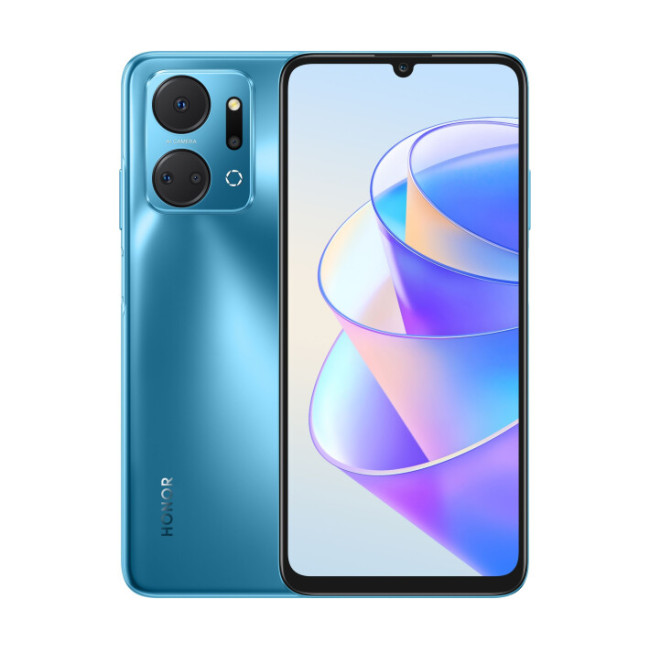 Смаpтфон Honor X7a 4/128 GB Ocean Blue