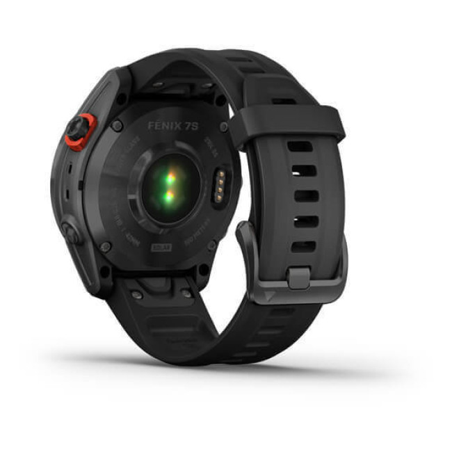 Garmin Fenix 7S Solar Slate Gray with Black Band (010-02539-12/13)