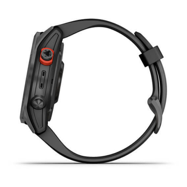 Garmin Fenix 7S Solar Slate Gray with Black Band (010-02539-12/13)