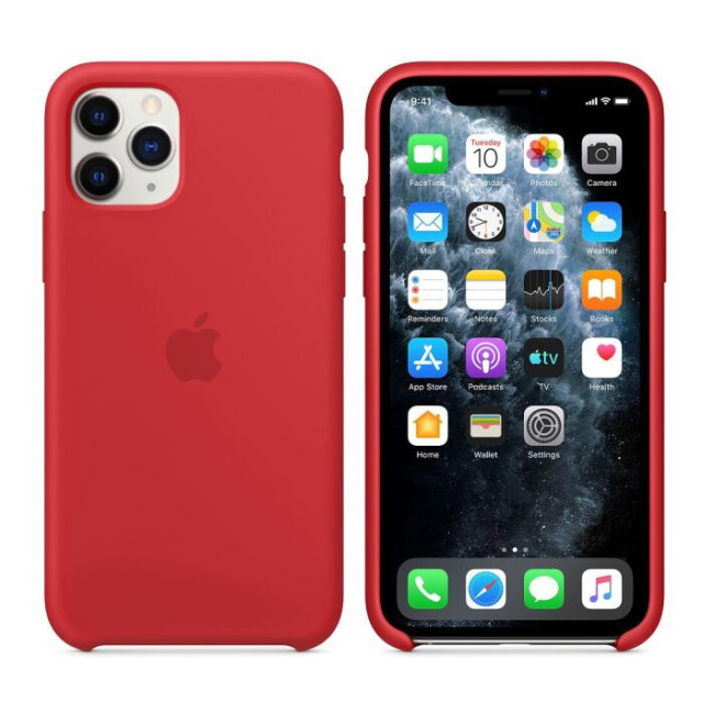 Чехол для телефона: Apple iPhone 11 Pro Silicone Case - PRODUCT RED (MWYH2)