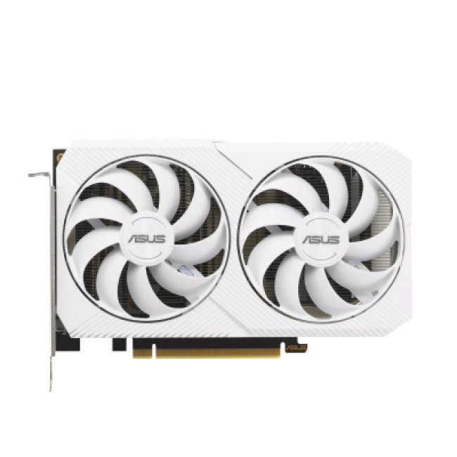 Видеокарта ASUS GeForce RTX3060 8Gb DUAL OC WHITE (DUAL-RTX3060-O8G-WHITE)