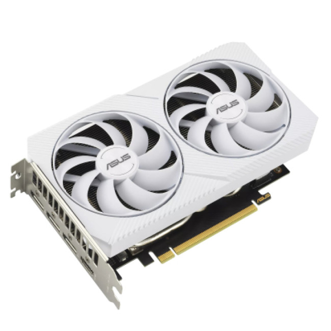 Видеокарта ASUS GeForce RTX3060 8Gb DUAL OC WHITE (DUAL-RTX3060-O8G-WHITE)