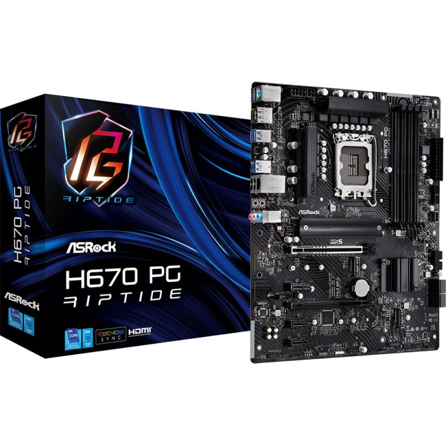 ASRock H670 PG Riptide Socket 1700