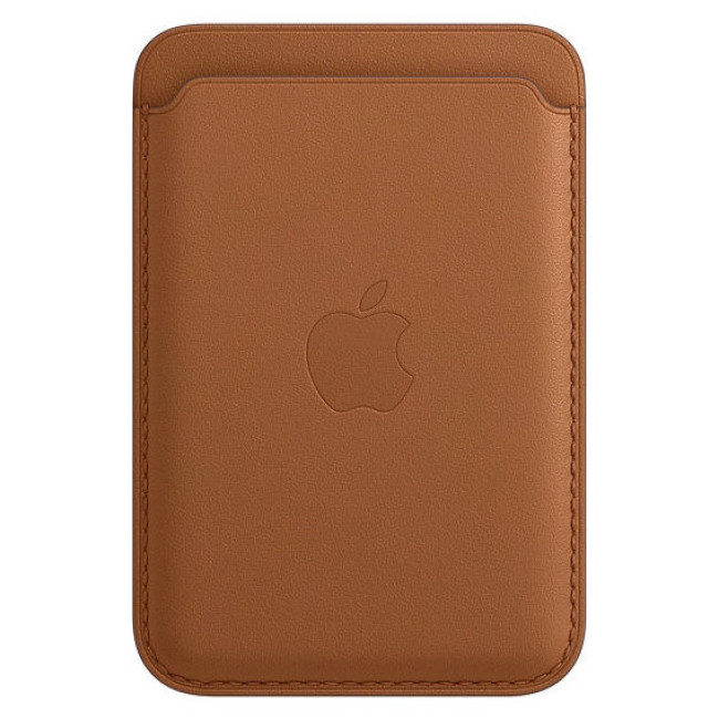 Кожаный кошелек с MagSafe для Apple iPhone – Apple iPhone Leather Wallet with MagSafe - Saddle Brown (MHLT3)