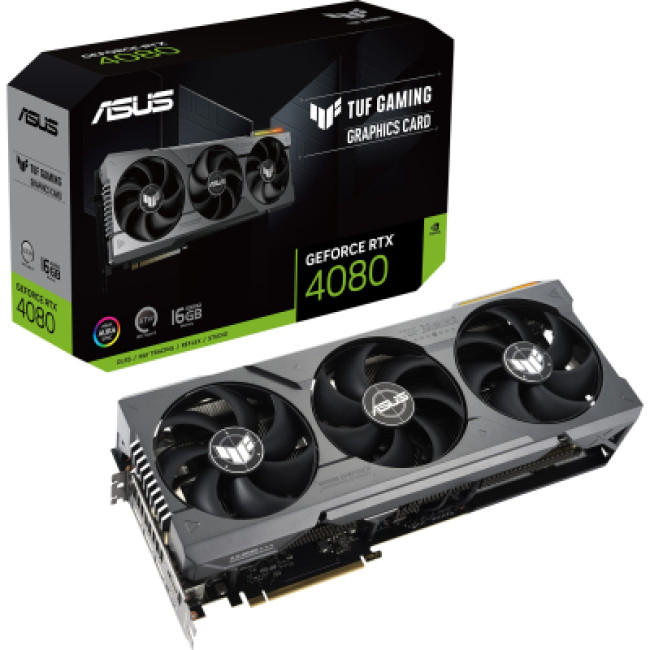 Видеокарта Asus GeForce RTX4080 16Gb TUF GAMING (TUF-RTX4080-16G-GAMING)