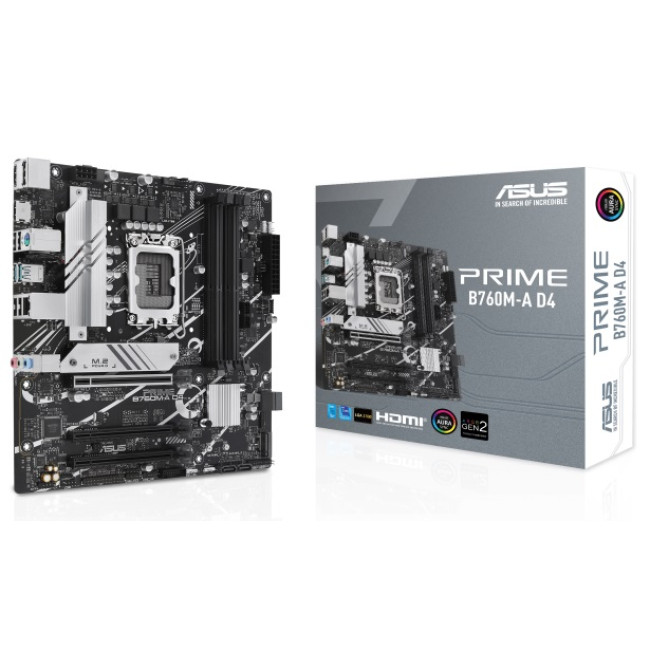 Материнська плата Asus Prime B760M-A D4 Socket 1700