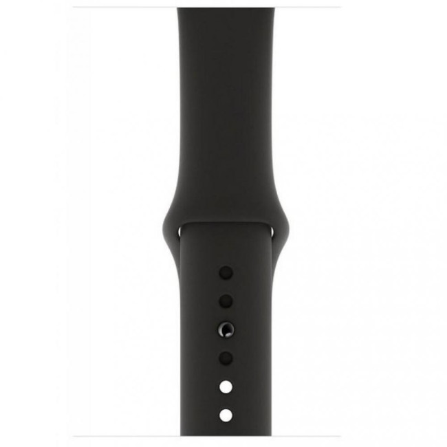 Спортивный ремешок для часов Apple Watch 44мм/42мм Apple Sport Band Black 44mm/42mm (MTPL2)