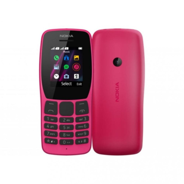 Смартфон Nokia 110 Dual Sim 2019 Pink (16NKLP01A01) (UA)