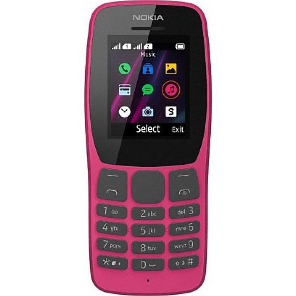 Смартфон Nokia 110 Dual Sim 2019 Pink (16NKLP01A01) (UA)